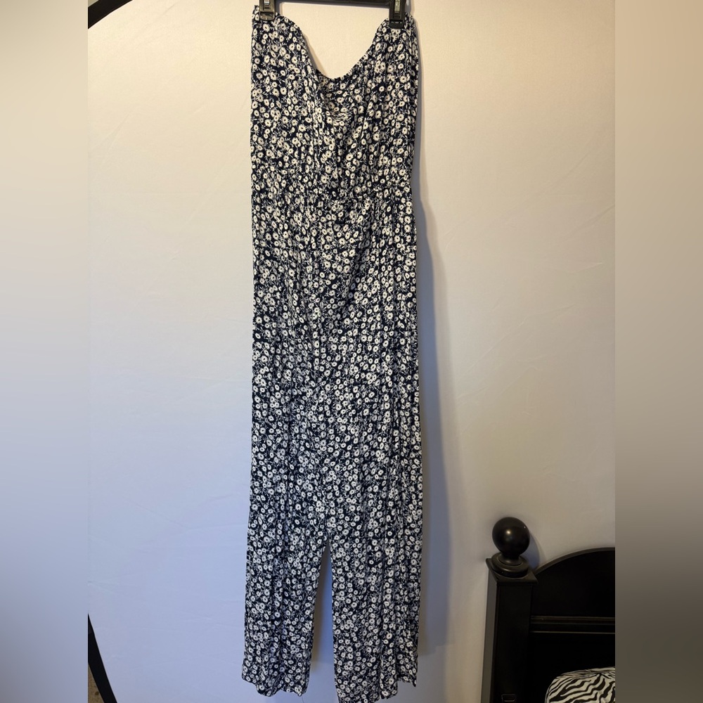 Strapless floral jumper - Picture 3 of 6
